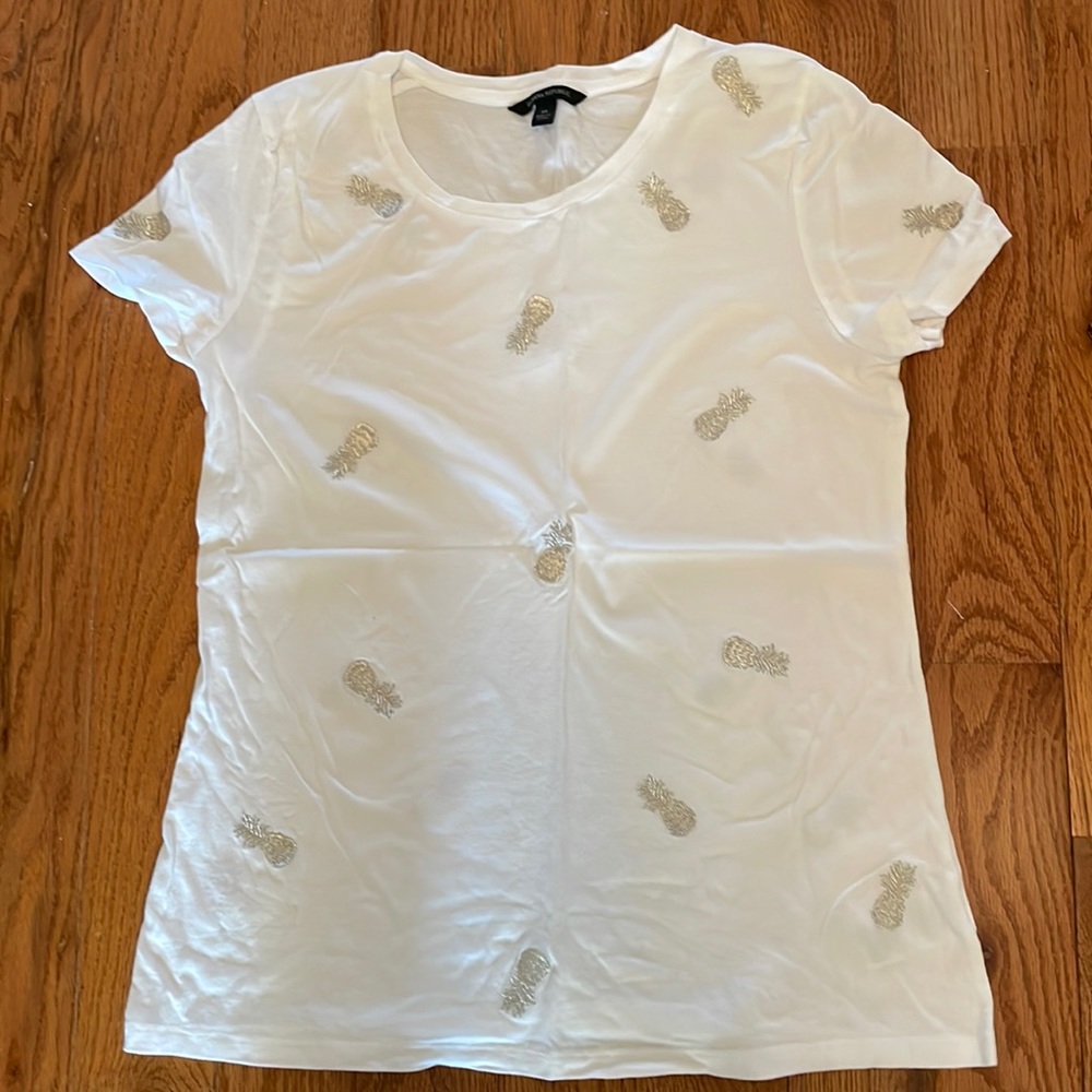 Pineapple Embellished tee